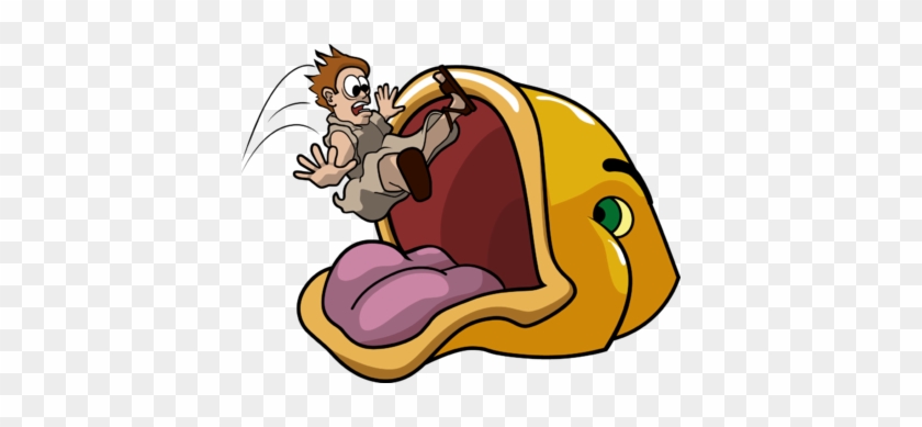 Image Jonah Swallowed By Fish Clip Art Christart Com - Jonah And The Whale Clip #56035