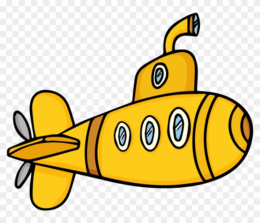 Commercial Fishing Boat Clipart - Submarine Clipart #56140