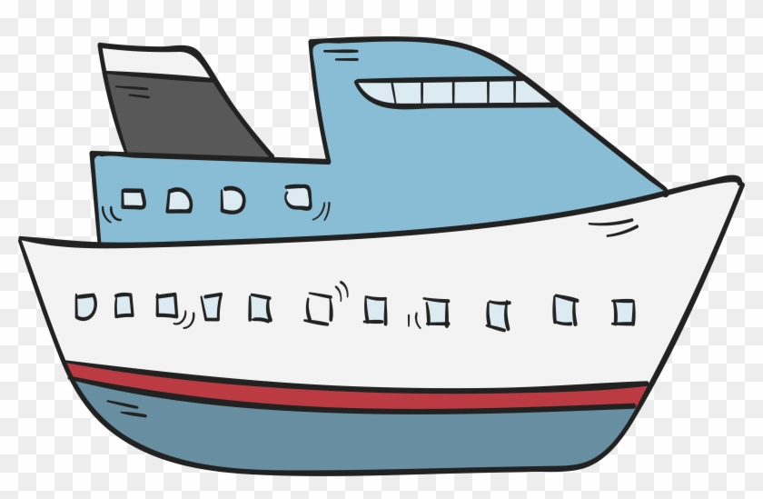 Boat Cruise Ship - Cartoon Cruise Ship Images Png - Free Transparent PNG  Clipart Images Download