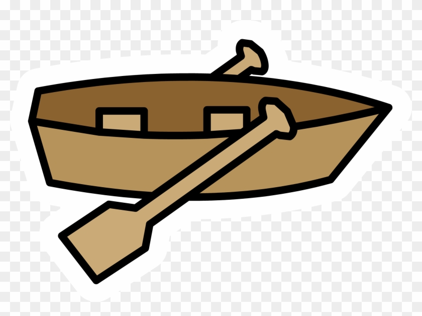 Wooden Boat Png Clip Art - Rowboat Png #56271