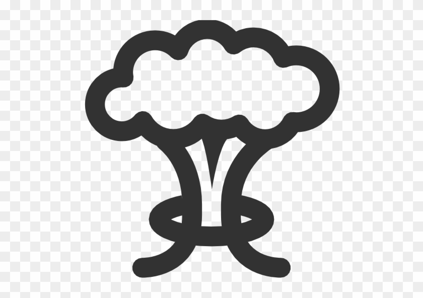 Download - Mushroom Cloud Vector Png #56626