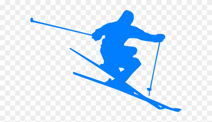 Free Flame Clipart Illustration Free Clipart Skier - Ski Slope Clipart #56805