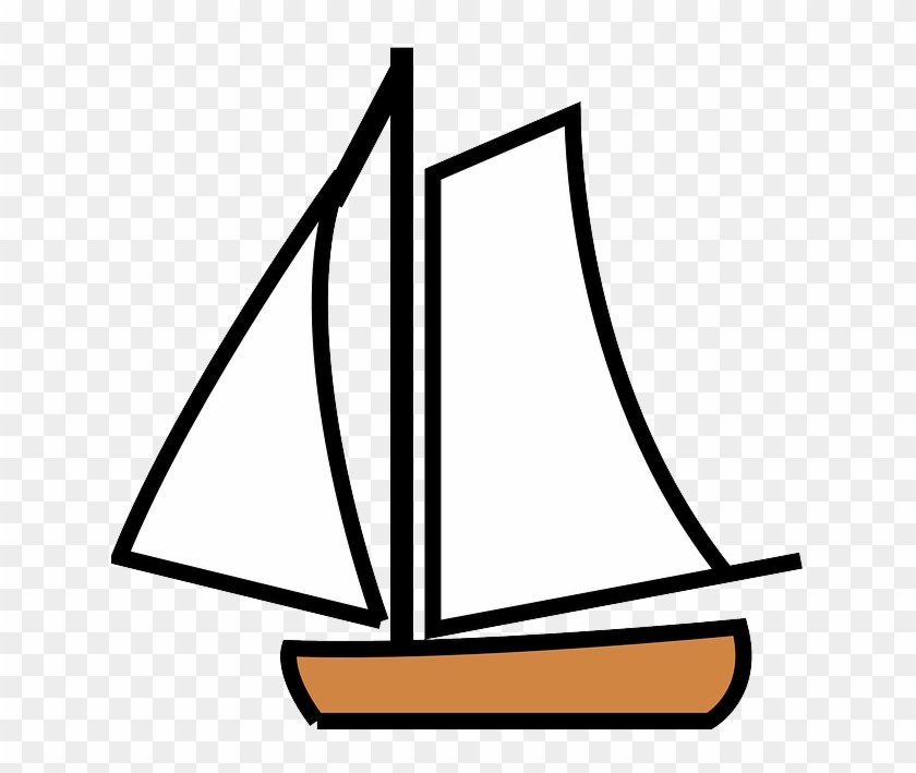 Simple Clipart Boat - Boat Clip Art #56841