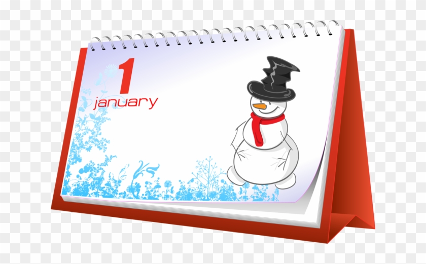 Clip Art And Information About The Month Of January - January 1st ...