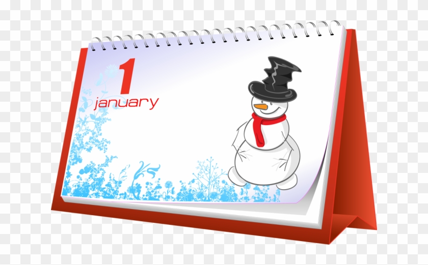 Clip Art And Information About The Month Of January - January 1st Clipart #56848