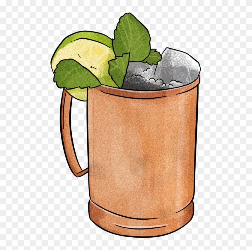 Mission Beach Mule - Transparent Moscow Mule Clipart #56943