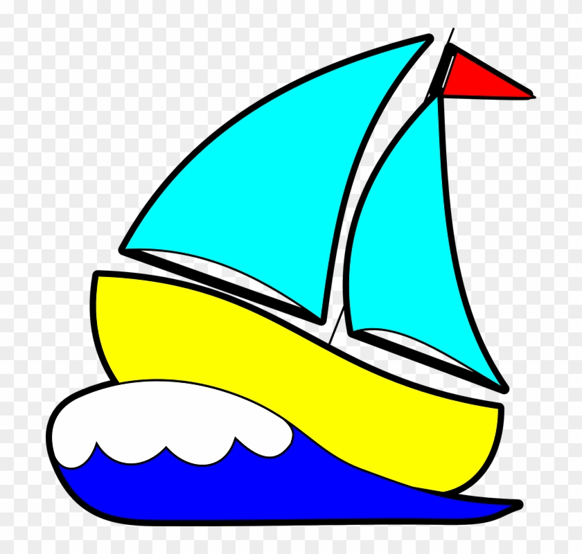 Barco A Vela Desenho Png #56976