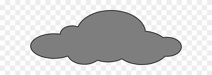 Clouds Clipart Grey Cloud - Grey Cloud Clipart #57060