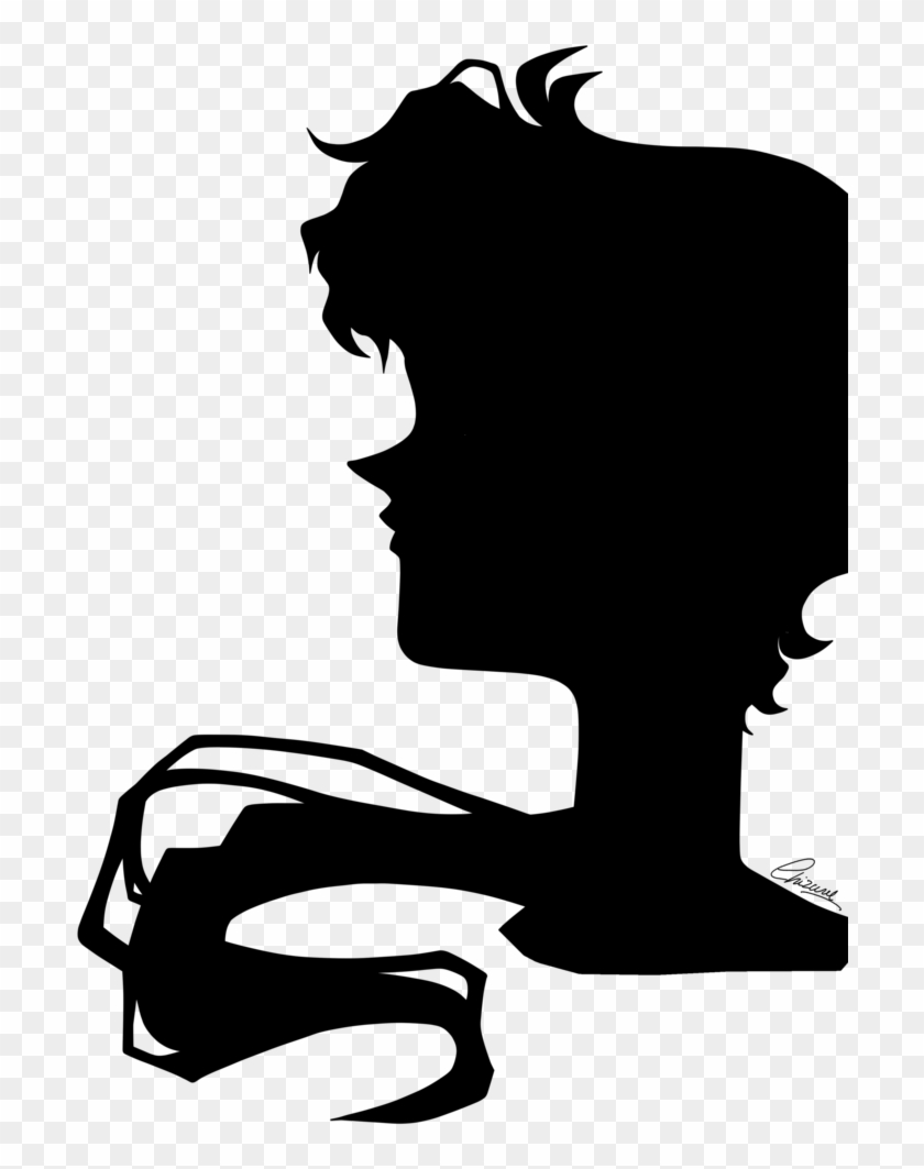 Seiya - Sailor Moon Head Silhouette #57080