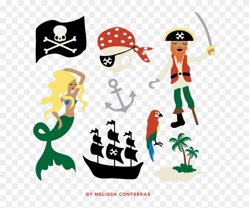 Pirate Clip Art Free Gift From Melissa Contreras - Pirate Clip Art Free Gift From Melissa Contreras #57162