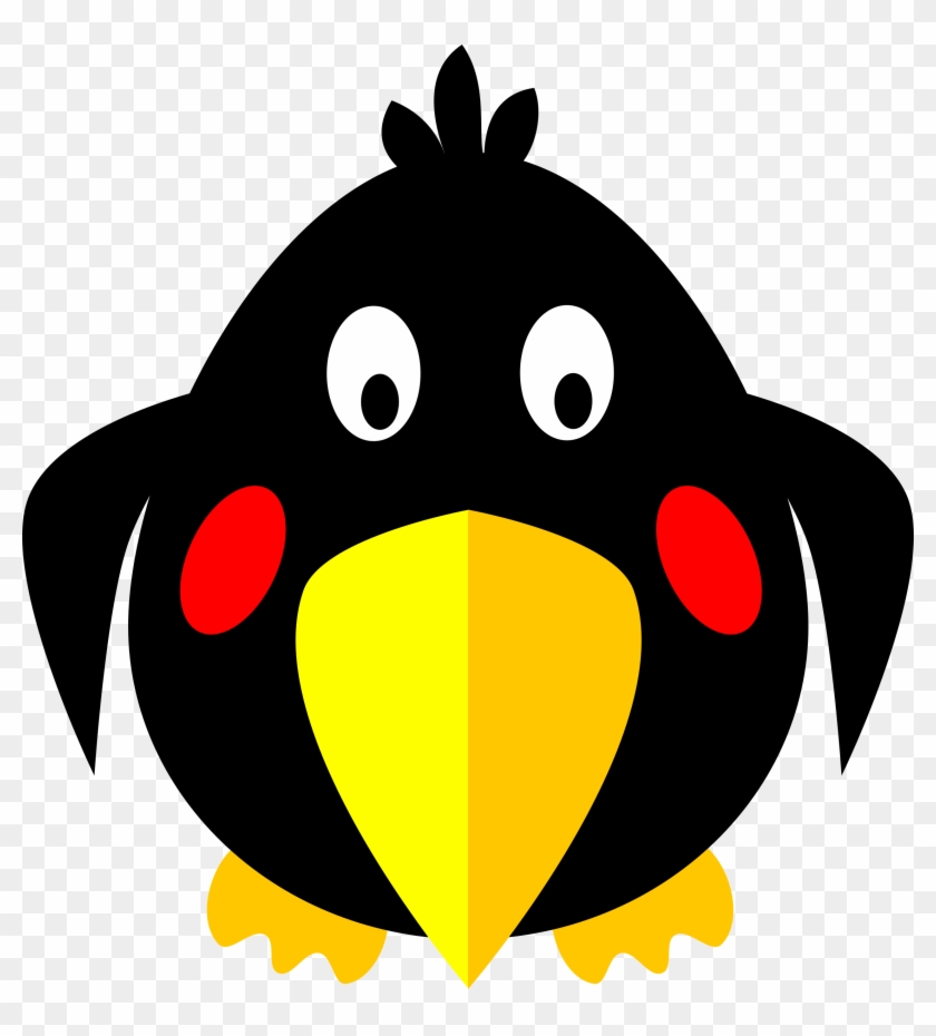 Clipart - Clip Art Black Bird #57193