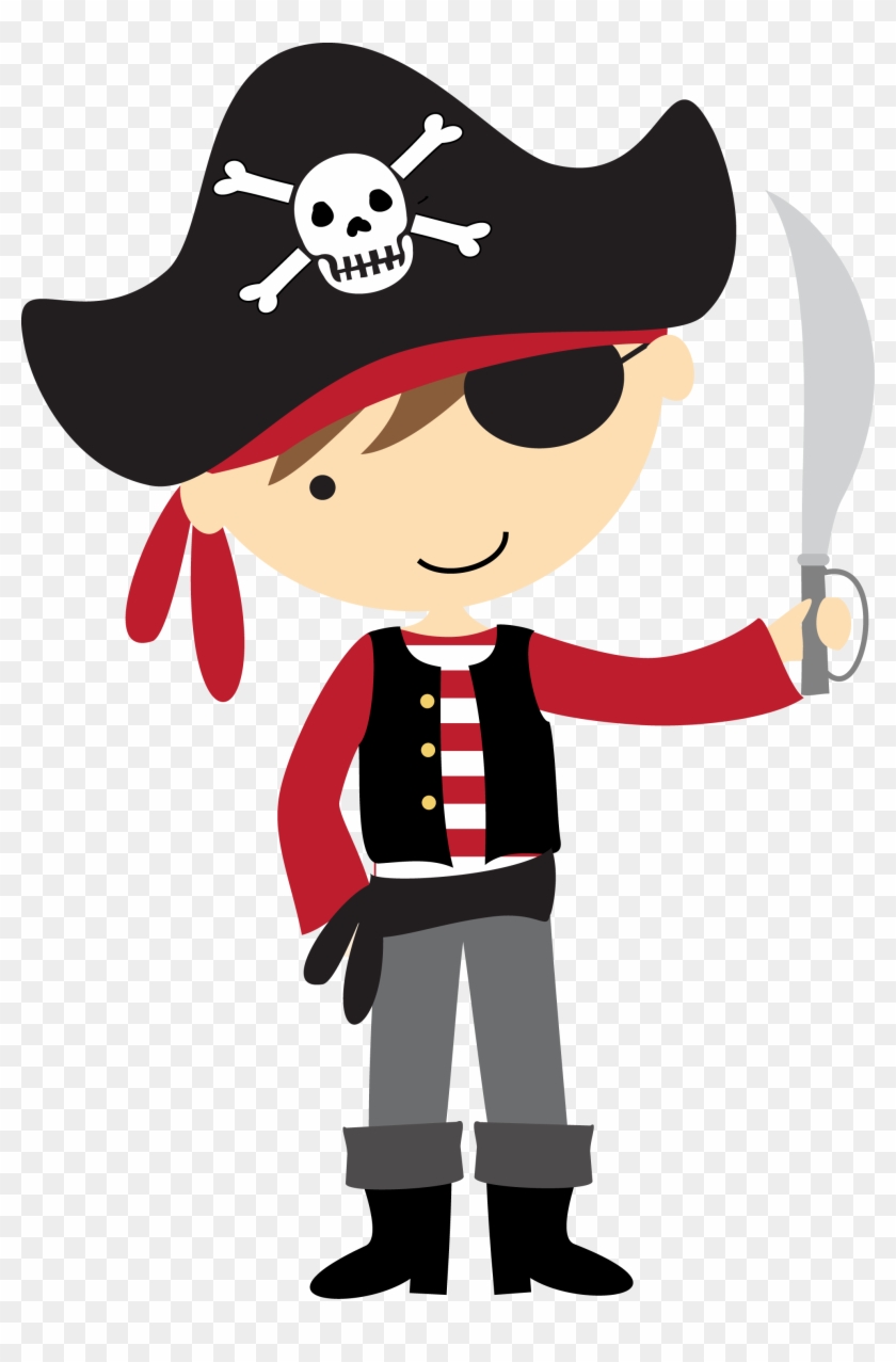 Pirate Clipart For Kid Png - Cute Pirate Png #57192