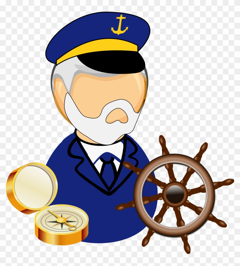 Big Image - Ship Captain Clipart #57207