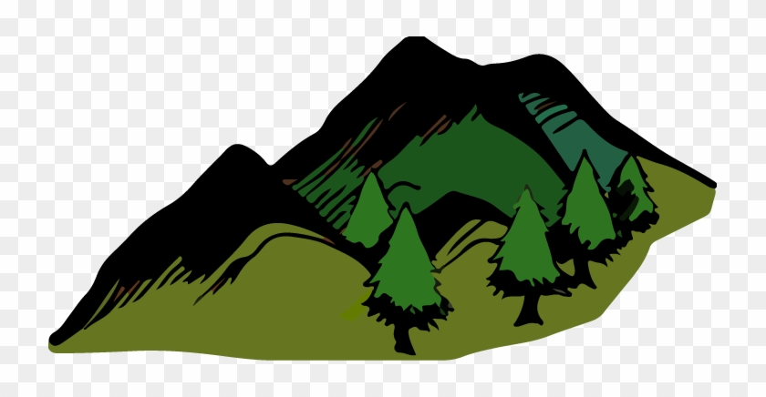 Sightseeing-mountains - Green Mountain Clip Art #57293