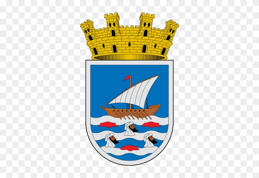 Almuñécar's Coat Of Arms, Which Shows The Turbaned - Almunecar Flagge #57296