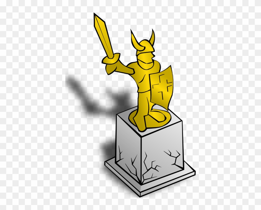 Free Vector Statue Clip Art - Statue Clipart #57304