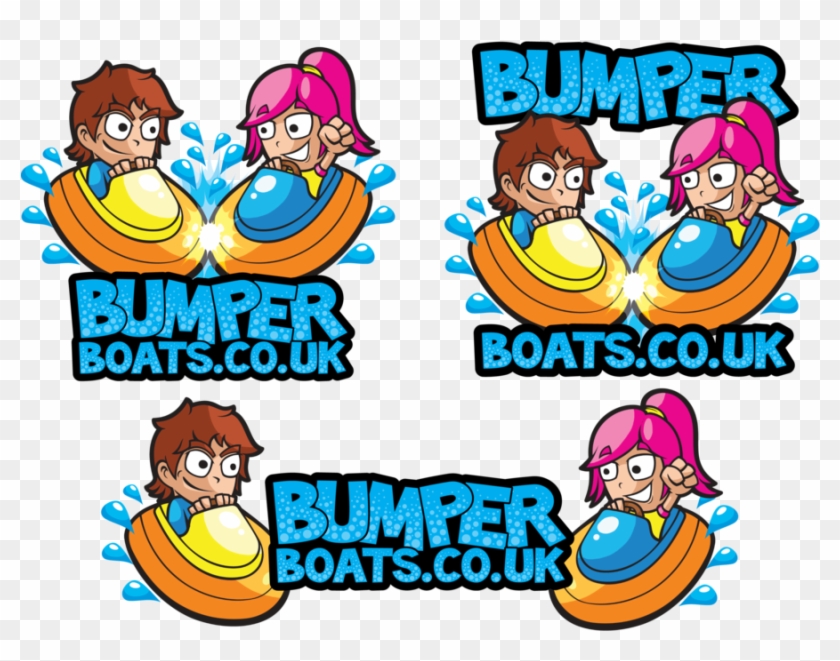 Bumper Boats Logo By Tiger-kai On Deviantart - Bumper Boat Vector #57362