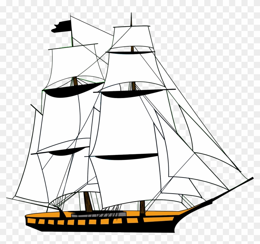 Big Image - Transparent Background Ship Clip Art #57438