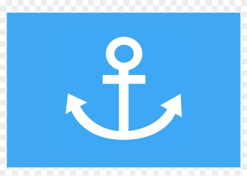 Clipart, Anchor, Hanger, Ship, Hang, Marine, Ocean - Shipping #57481