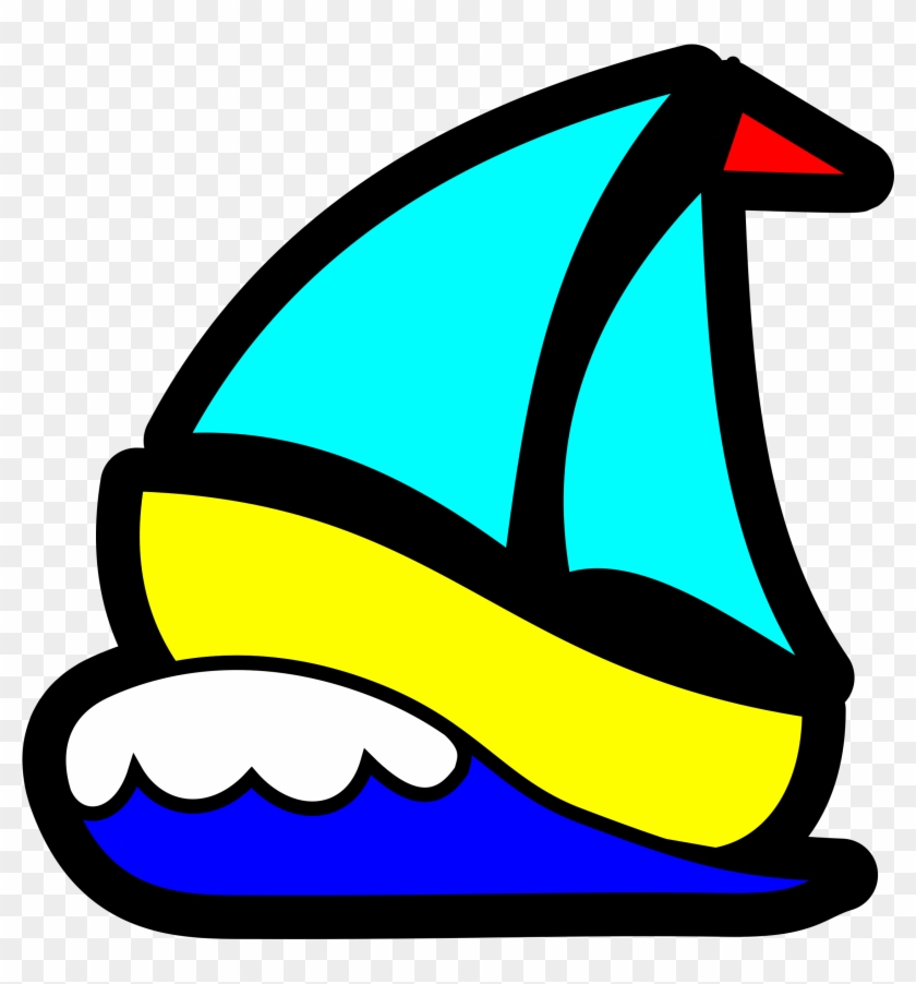 Pitr Sailboat Icon Clipart - Sail Boat Clip Art #57502