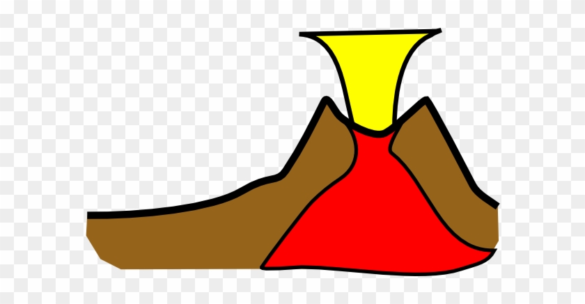 Volcano Clip Art Free Vector Images - Volcano Eruption Clipart Gif #57538