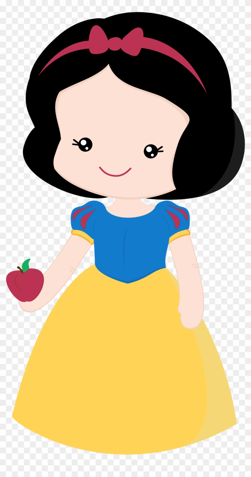 Little Princess 1 E 2 Grafos - Cute Snow White Clipart #57591