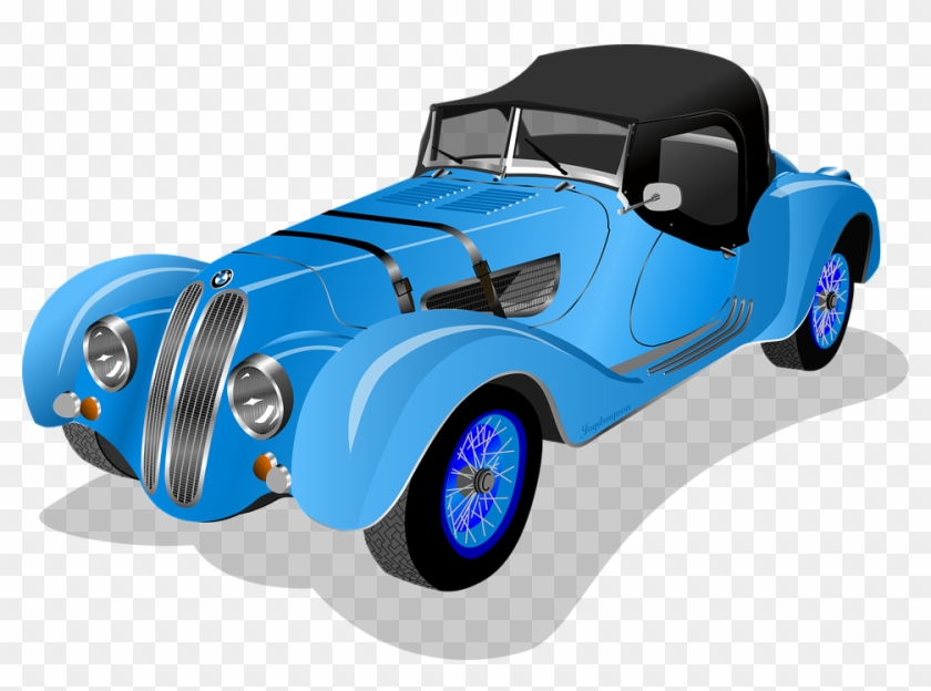 Cruise In Car Show Clip Art Car - Antique Car Clip Art #57619