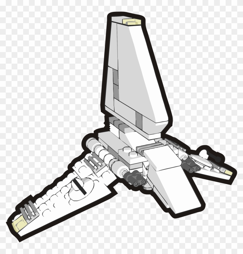 Big Image - Star Wars Spaceship Clipart #57622