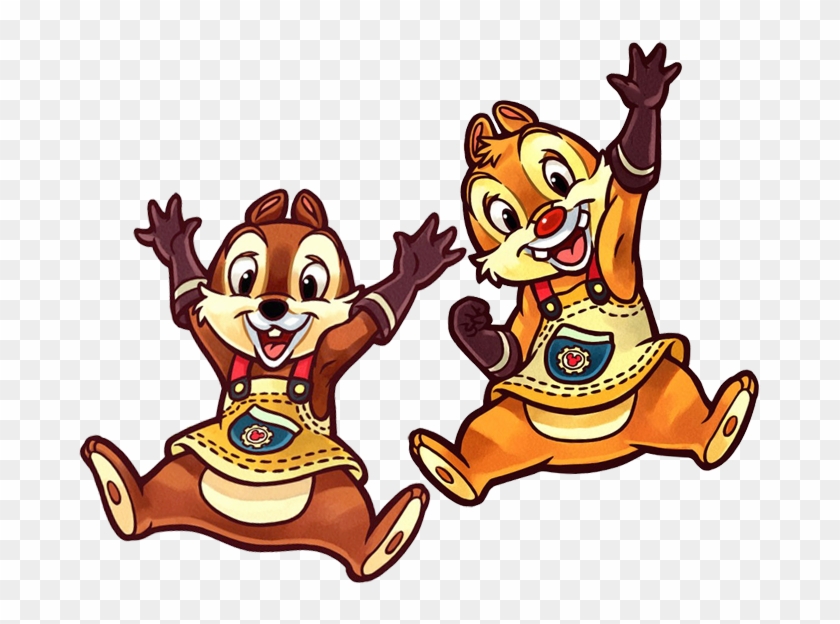 Chip And Dale Clip Art - Kingdom Hearts Re Coded #57676