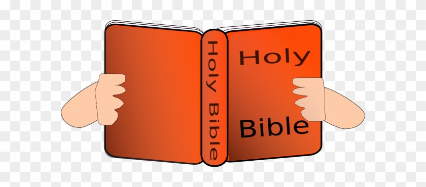Orange Bible Clip Art - Reading Clip Art #57717