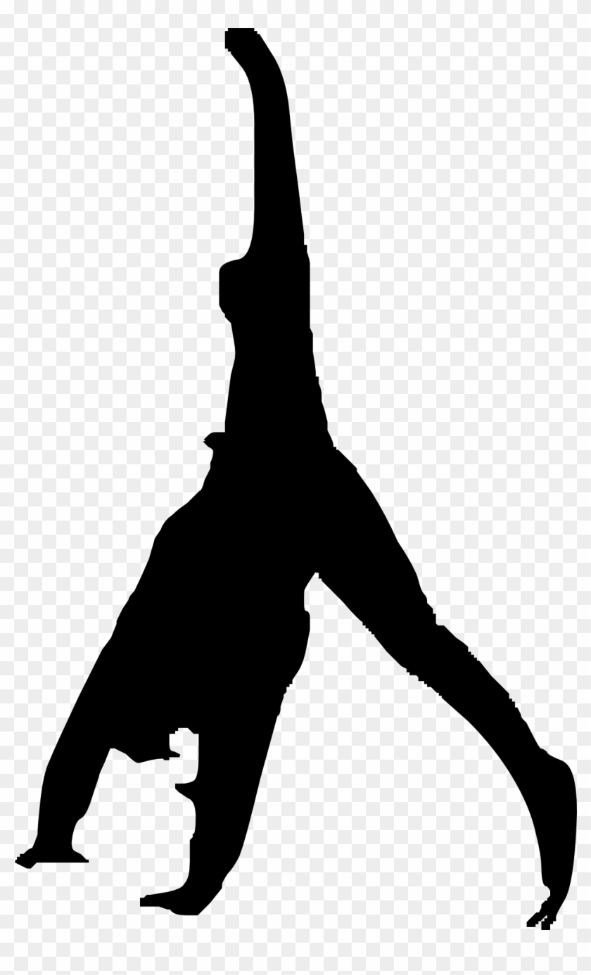 Parkour Gymnastics Flip Clip Art - Flip Clipart #57778