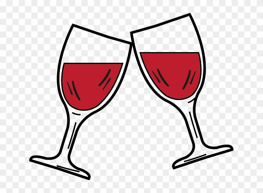 Wine Glass Icon, Wine Clipart, Drinking Clipart, Food - Weinglas Clipart #57842