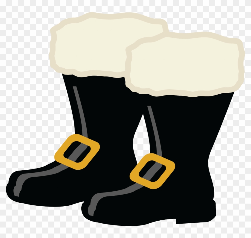 Boots Clip Art - Santa Boots Clipart #57862