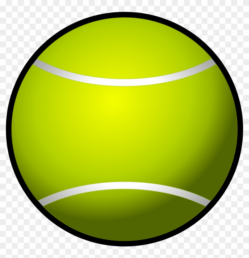 Tennis - Ball - Clipart - Tennis Ball Clipart #57930