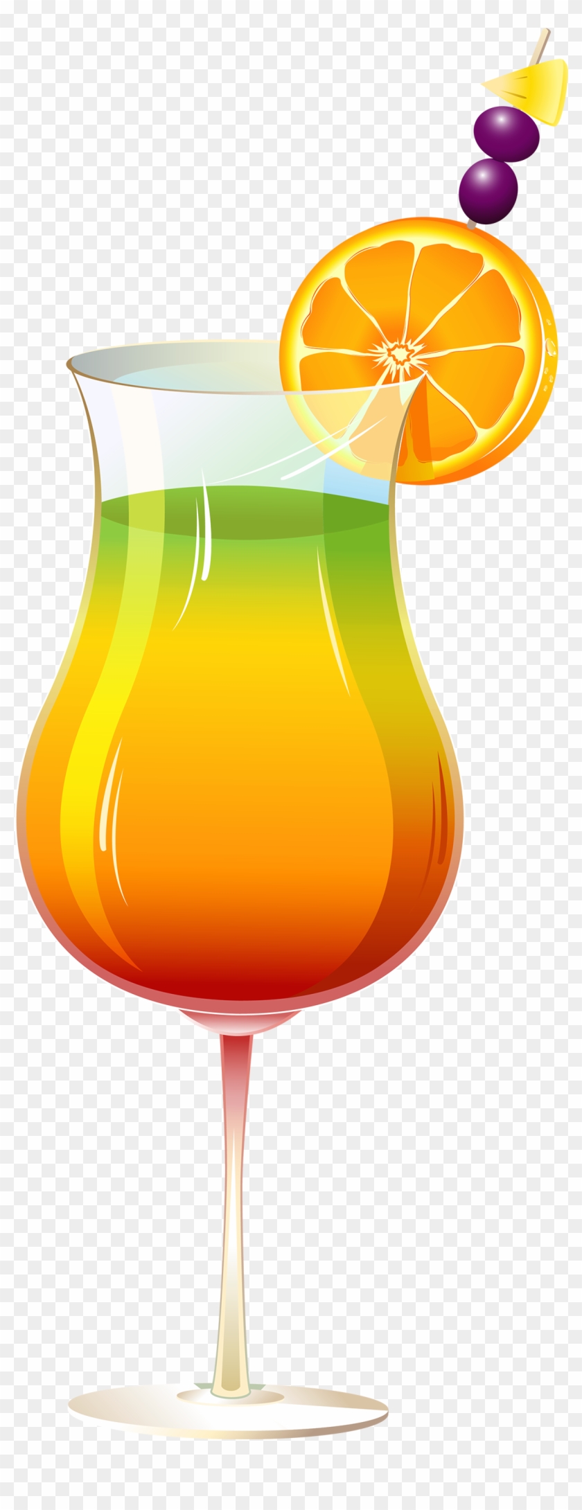 Exotic Cocktail Png Clipart - Drink #58012