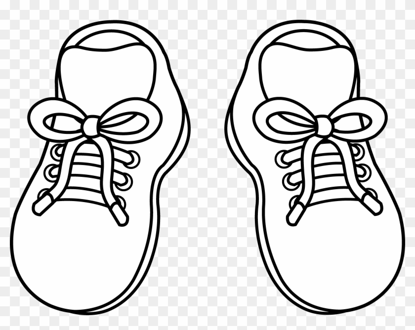 Shoe Clip Art - Shoes Coloring #58147