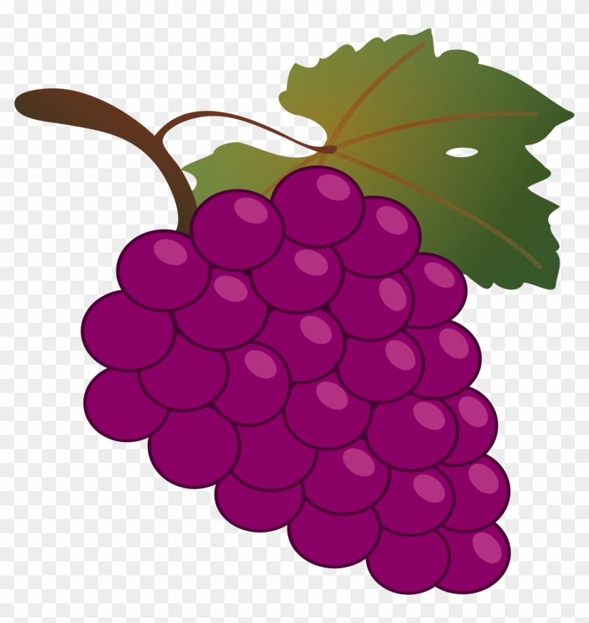 Open - Grapes Clipart #58141
