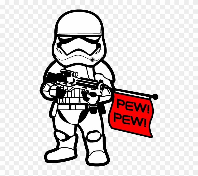 Stormtrooper Clipart New Order - Pew Pew Star Wars #58261
