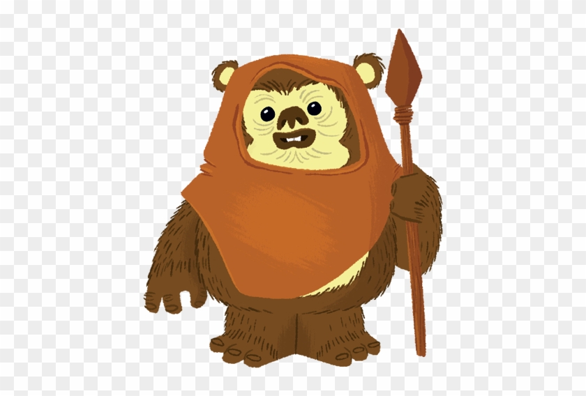 Star Wars Clipart Jawa - Star Wars Ewok Clip Art Free #58291