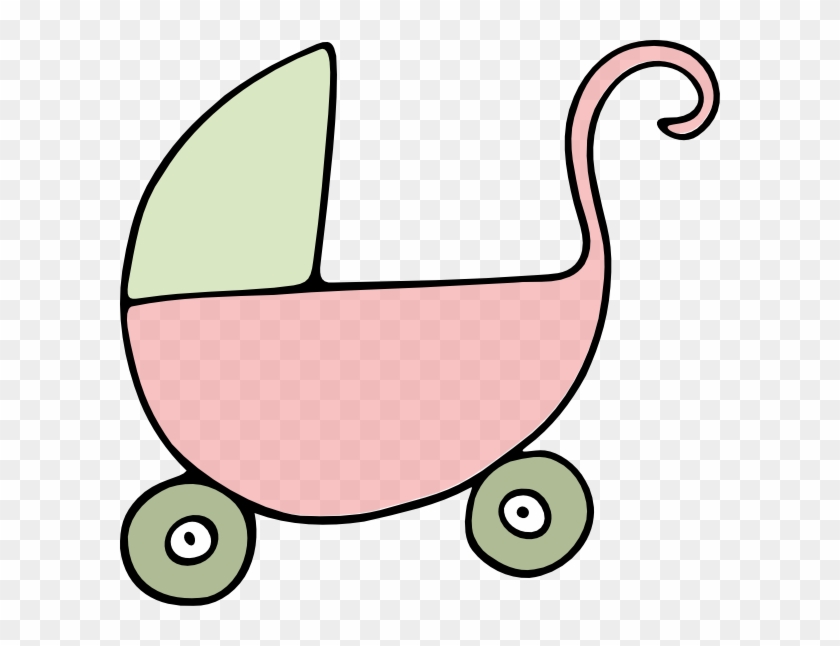 Cartoon Baby Carriage Free Download Clip Art Free Clip - Pram Clipart #58393