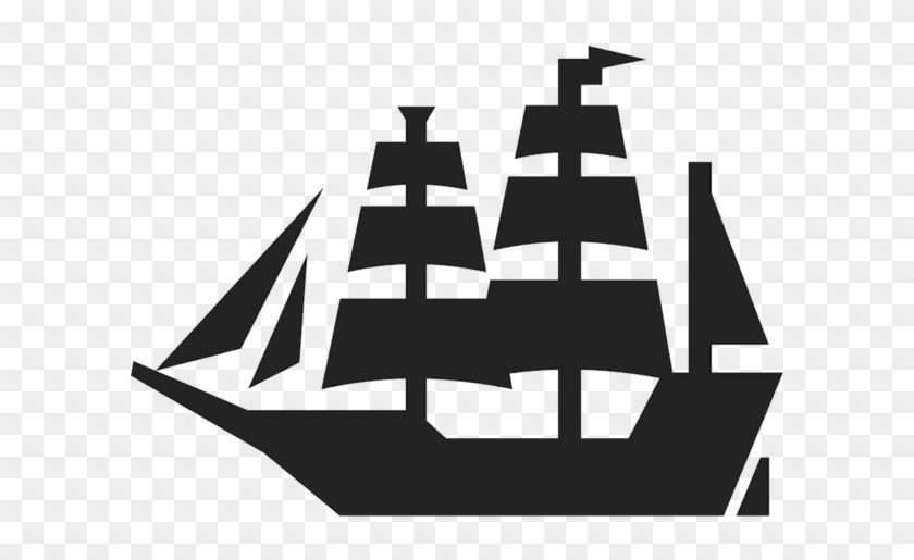 Pirate Ship Rubber Stamp - Windjammer #58420
