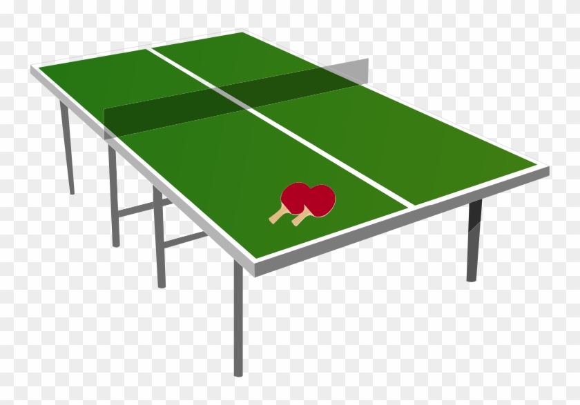 Table Tennis Table Clipart #58443