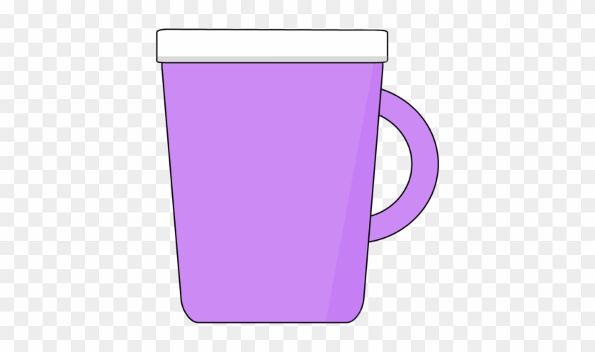 Purple Coffee Mug - Big Mug Clipart #58482