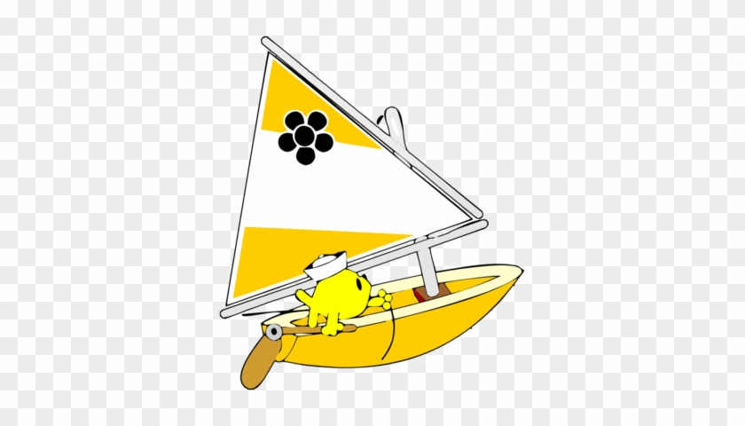Sunfish Sailboat Clipart - Clip Art #58483
