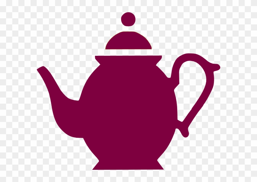 Pouring - Coffee - Pot - Clipart - Purple Tea Pot Clip Art #58497