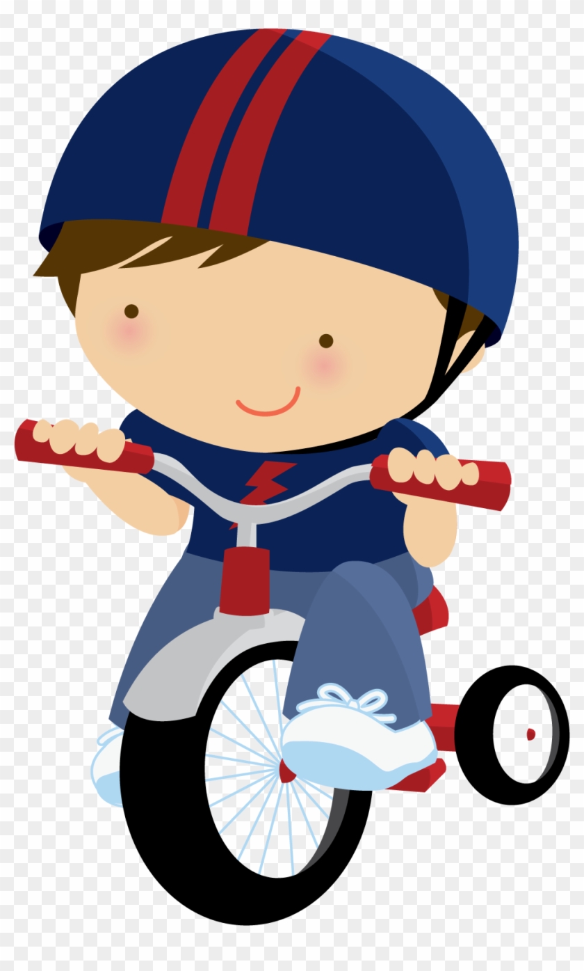 Clip Art, Baby Boy, Communication Verbale, Baby Girl - Dibujo Nene En Moto #58522