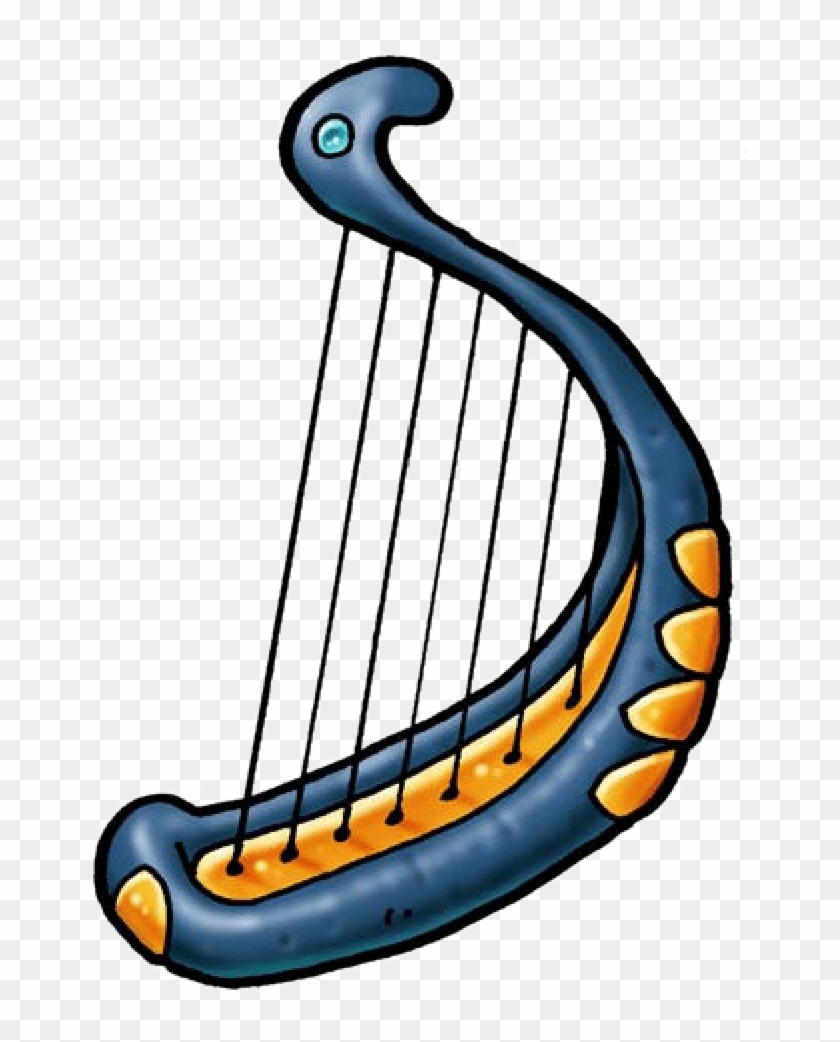 Bible Harp Musical Instruments Clip Art - Bible Harp Musical Instruments Clip Art #58620