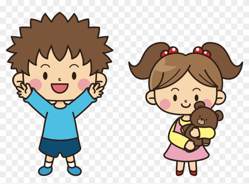 Brother Younger Sister - Younger Sister Clipart #58605