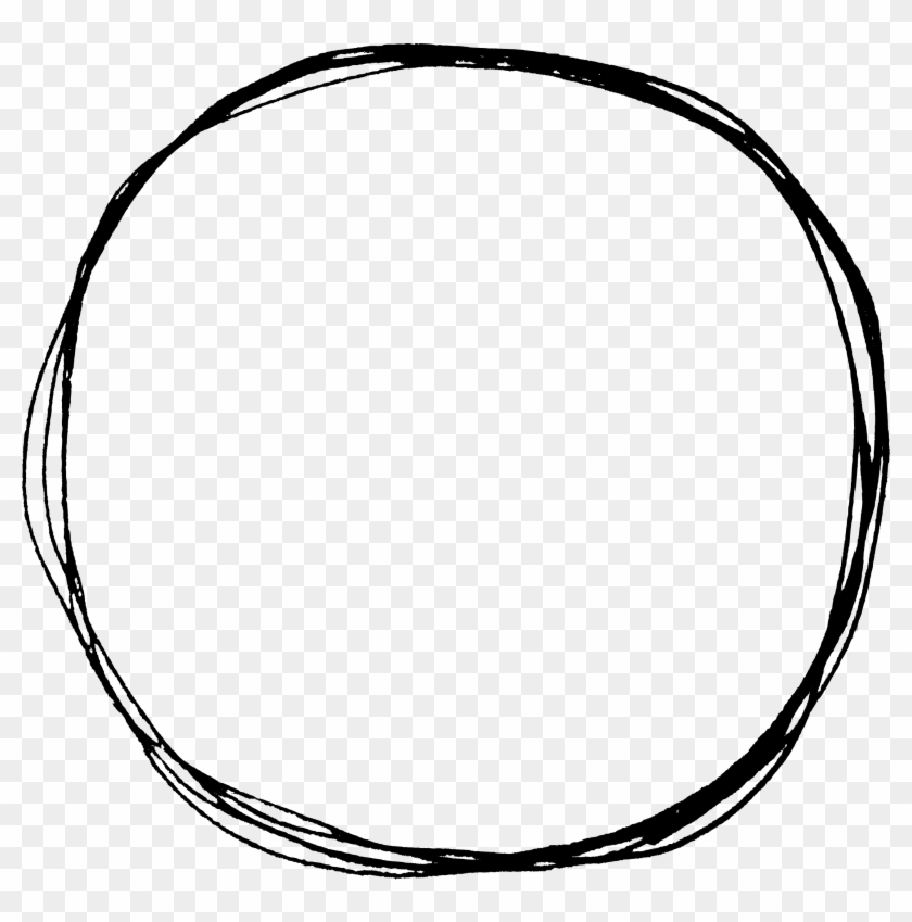 Free Download - Scribble Circle Png #58631