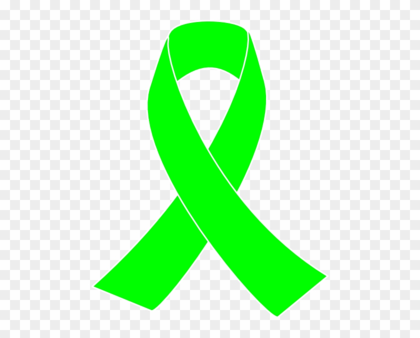 Lymphoma Ribbon - Lime Green Awareness Ribbon #58755